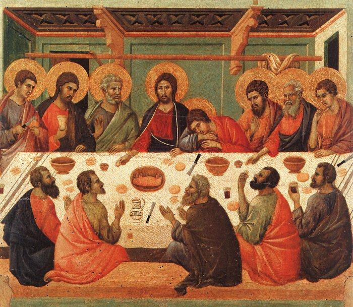 Duccio di Buoninsegna The Last Supper00